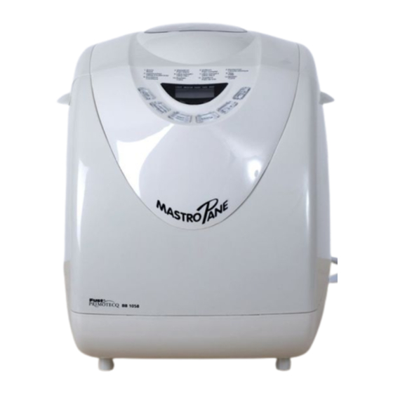 FUST PRIMOTECQ BB 1058 MastroPane Handbücher