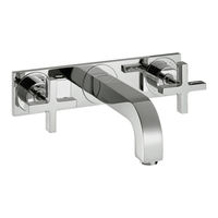Hansgrohe Axor Citterio 39144 series Montageanleitung