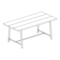 Tische HOMCOM 83A-278V80 Bedienungsanleitung