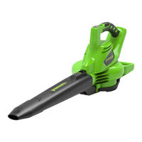 Greenworks GD24X2BV Bedienungshandbuch