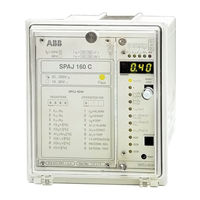 Abb SPAJ 160 C Betriebsanleitung Und Technische Beschreibungen
