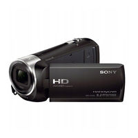 Sony HDR-CX240 Bedienungsanleitung