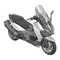 Motorroller Sym MAXSYM TL47W1-EU Bedienungsanleitung