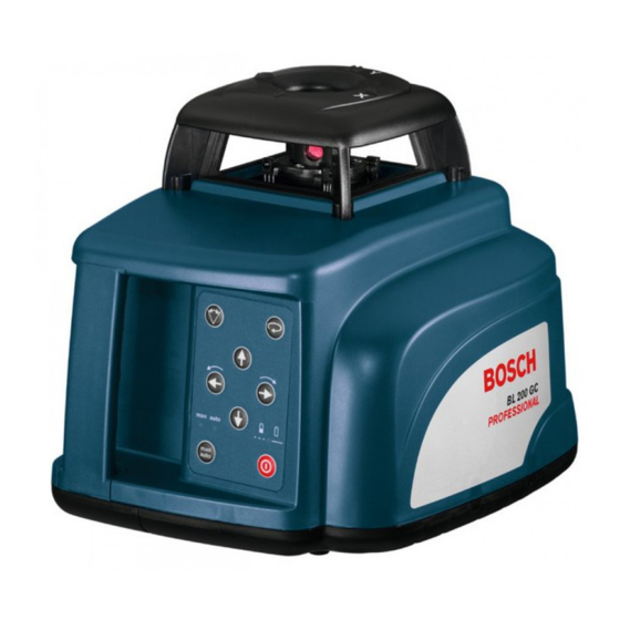 Bosch BL 200 GC Professional Handbücher