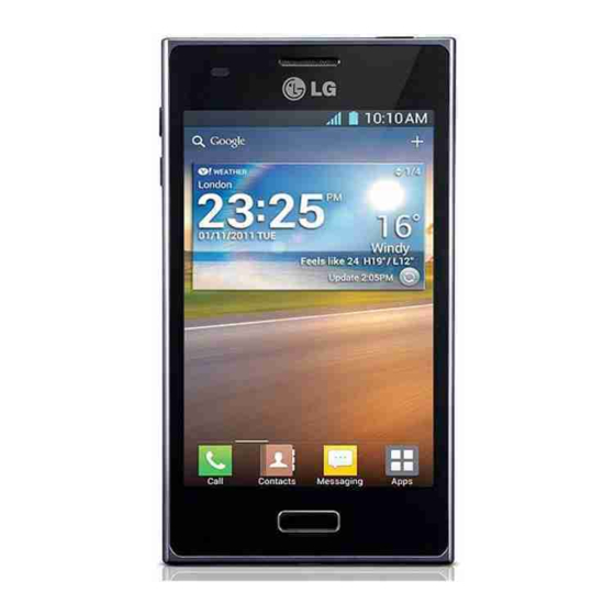 LG E610 Handbücher