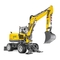 Bagger Wacker Neuson EW100 Betriebsanleitung