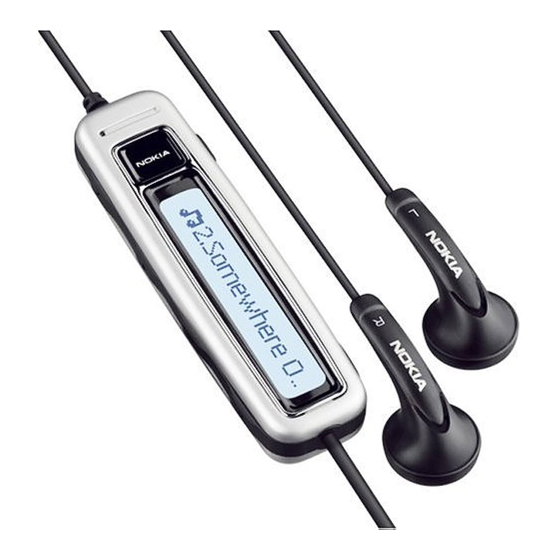 Nokia HS-6 Handbücher