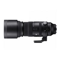 Sigma 150-600mm F5-6.3 DG OS HSM Bedienungsanleitung