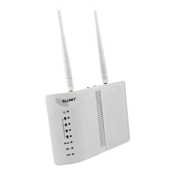 Allnet ALL500VDSL2 Handbücher