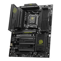 Msi MAG B850 TOMAHAWK MAX WIFI Benutzerhandbuch