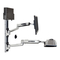 Regale und Aufbewahrungen Ergotron LX Sit-Stand Wall Mount System Benutzerhandbuch