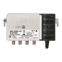 Wisi HOME LINE VX 45 D 3830 Betriebsanleitung