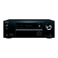 Onkyo TX-SR393DAB Bedienungsanleitung