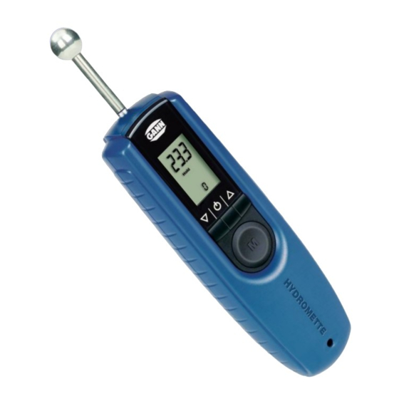 GANN HYDROMETTE BL COMPACT B2 Handbücher