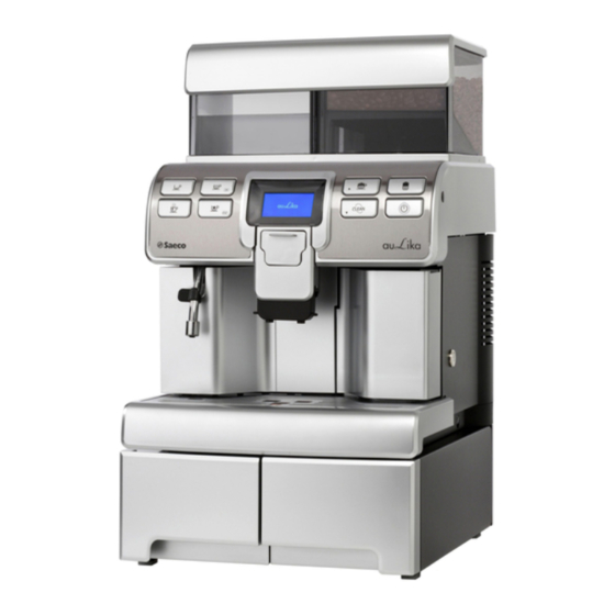 Saeco SUP040RB Handbücher