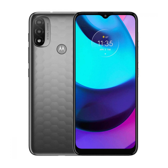 Motorola moto e 20 Handbücher