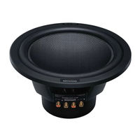 Kenwood KFC-XW1224D Bedienungsanleitung