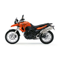Bmw F 650 GS Bedienungsanleitung