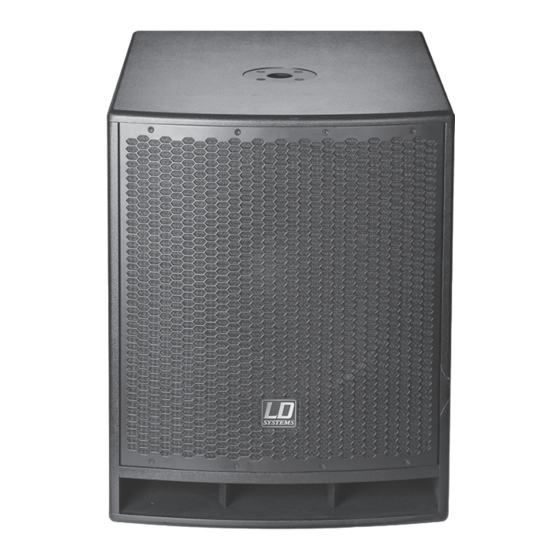 LD Systems LD GT-Serie Handbücher