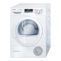 Bosch WTW86260 - EcoLogixx 7 Gebrauchsanleitung