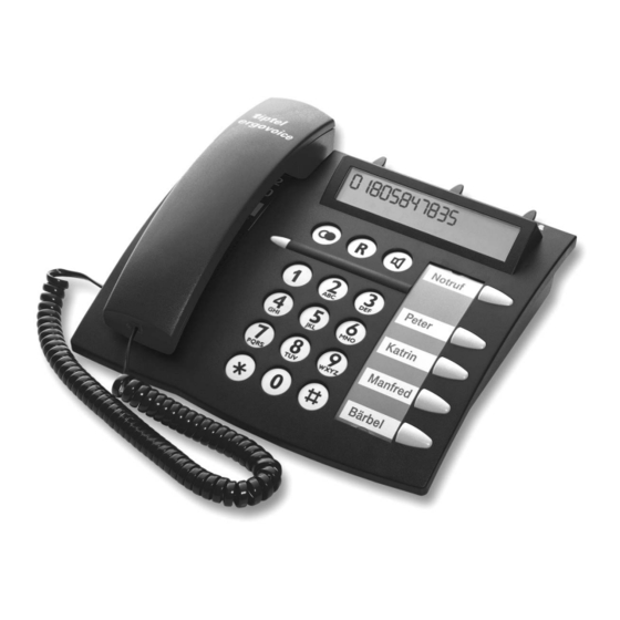 TIPTEL ergoVoice Start Handbücher