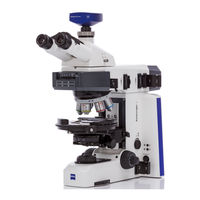 Zeiss Axioscope 5 Gebrauchsanweisung