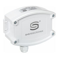 S+S Regeltechnik ConSens AERASGARD AO2-U Montage- Und Bedienungsanleitung