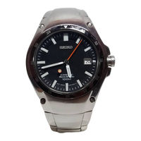 Seiko KINETIC AUTO RELAY 5J22 Handbuch
