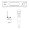 UHF drahtlose Systeme Audio-Technica ATW-R3210 Bedienungsanleitung
