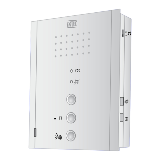 Extel WEPACB 247 Bis Typ HA-1120M Handbücher