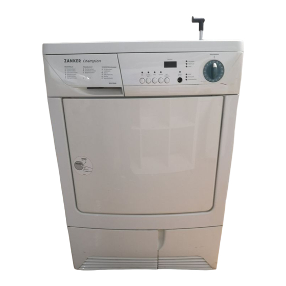 ZANKER BKX8990 Handbücher