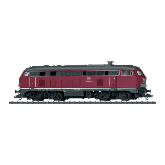 Trix EXPRESS BR 218 Handbücher