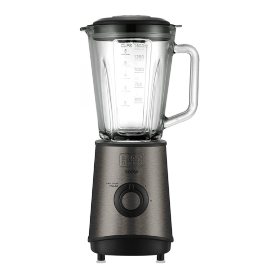Black+Decker BXJB800E Handbücher