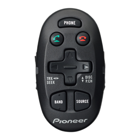 Pioneer CD-SR110 Handbücher