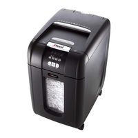 Rexel Auto+ 250X Bedienungsanleitung