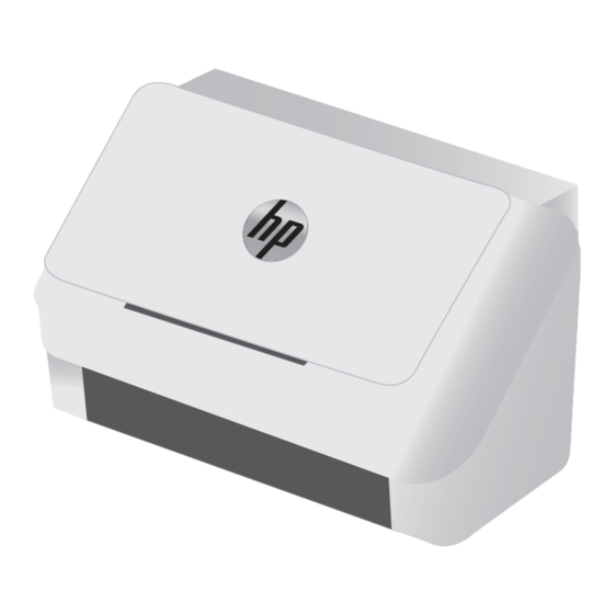 HP ScanJet Enterprise Flow 5000 s4 Handbücher