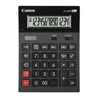 Canon AS-2400 Bedienungsanleitung