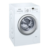 Siemens IQ300 WM14K1G1 Gebrauchs- Und Aufstellanleitung