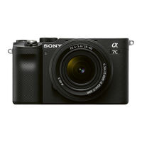Sony Alpha 7C Bedienungsanleitung