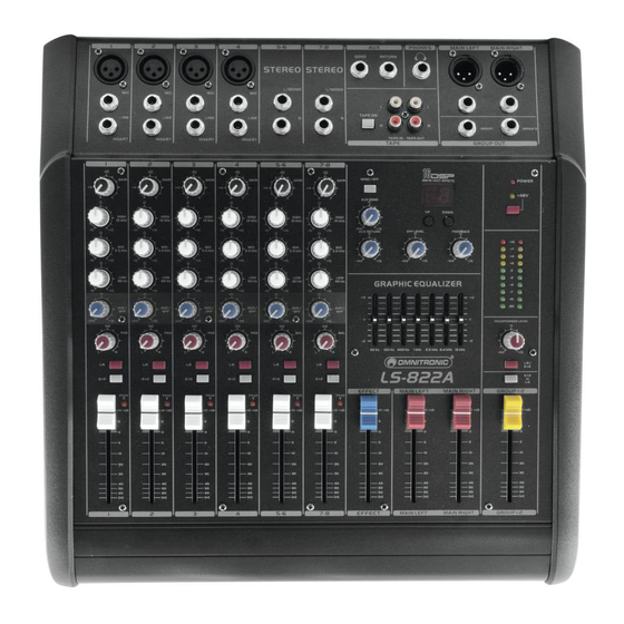 Omnitronic LS-622A Handbücher