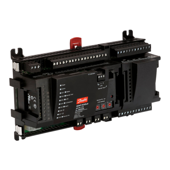 Danfoss AK-PC 772 Handbücher
