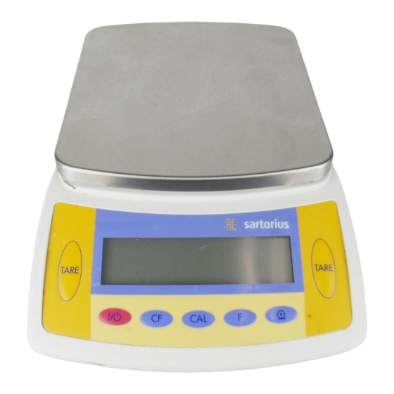 Sartorius CP622 Handbücher