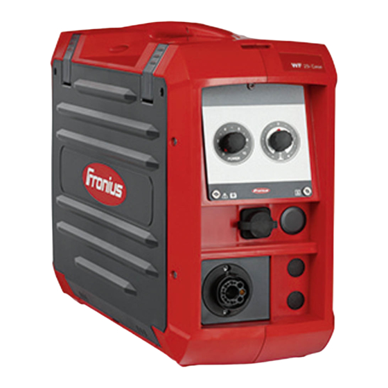 Fronius WF 25i Case D200 Handbücher