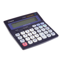 Casio D-20TER Bedienungsanleitung