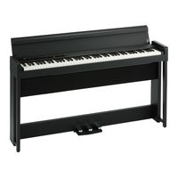 Korg C1 Bedienungsanleitung