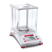 OHAUS Adventurer AX4202 Bedienungsanleitung
