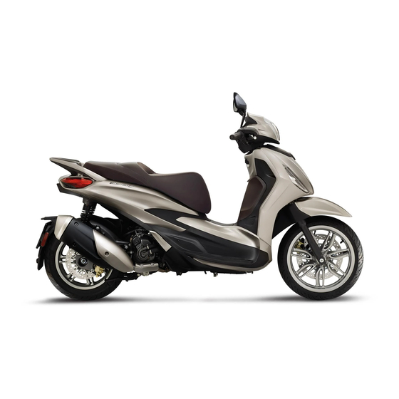 PIAGGIO Beverly 300 hpe Handbücher