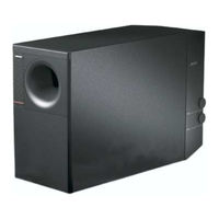 Bose lifestyle 40 Bedienungsanleitung
