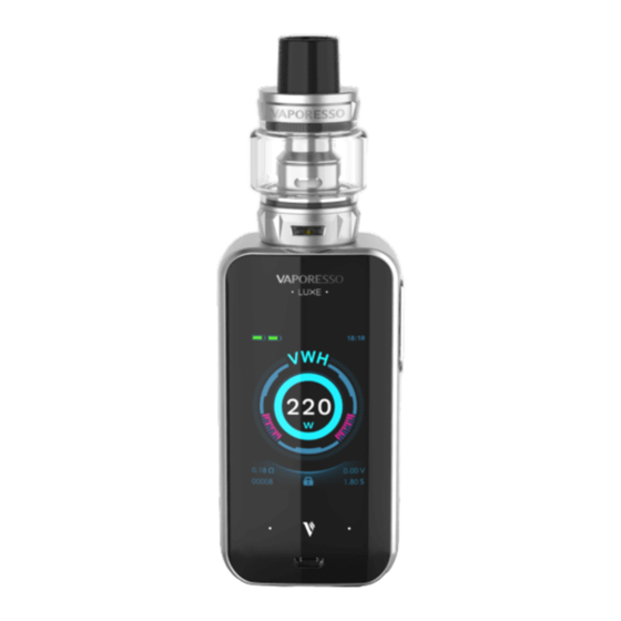 Vaporesso LUXE Handbücher
