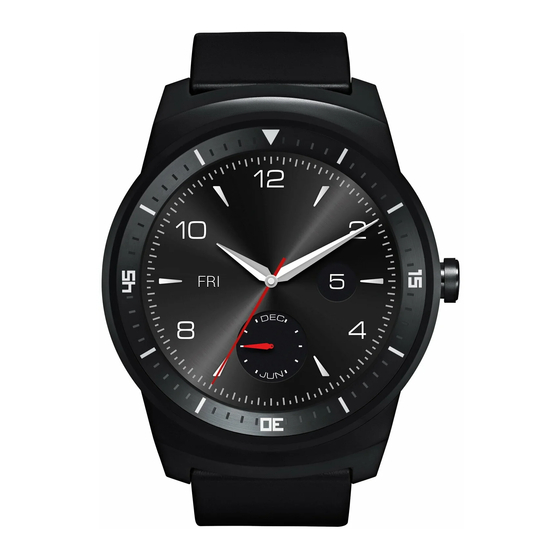 LG G Watch R LG-W110 Handbücher